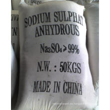 99% Min Sodium Sulphate Anhydrous; Sulfato de sodio (pH 6 - 8; 9 - 11)